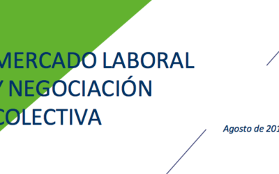 Mercado laboral y negociación colectiva – Agosto 2016