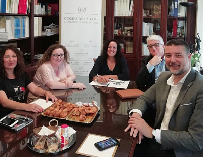 GÓMEZ DE LA FLOR ABOGADOS ACOGE LA PRIMERA JORNADA DE “EN TU DESPACHO O EN EL MÍO” UNA INICIATIVA DE AECTA