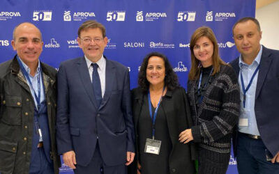 Gómez de la Flor participa y colabora en el 50 aniversario de APROVA