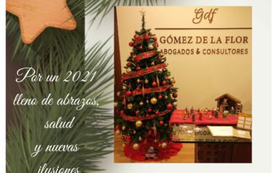 Por un 2021 lleno de abrazos, salud y nuevas ilusiones. ¡Feliz Navidad!